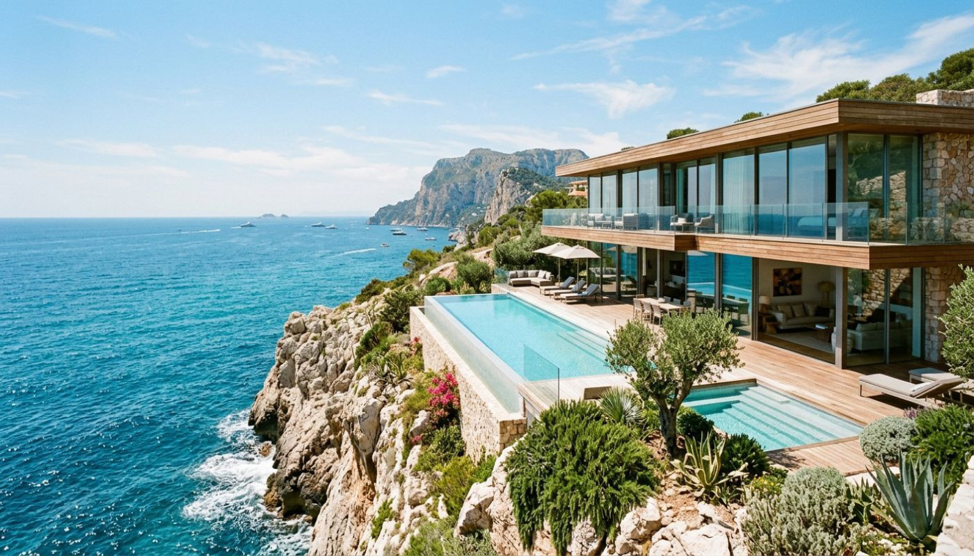 Les avantages exclusifs de louer une villa de prestige en bord de mer